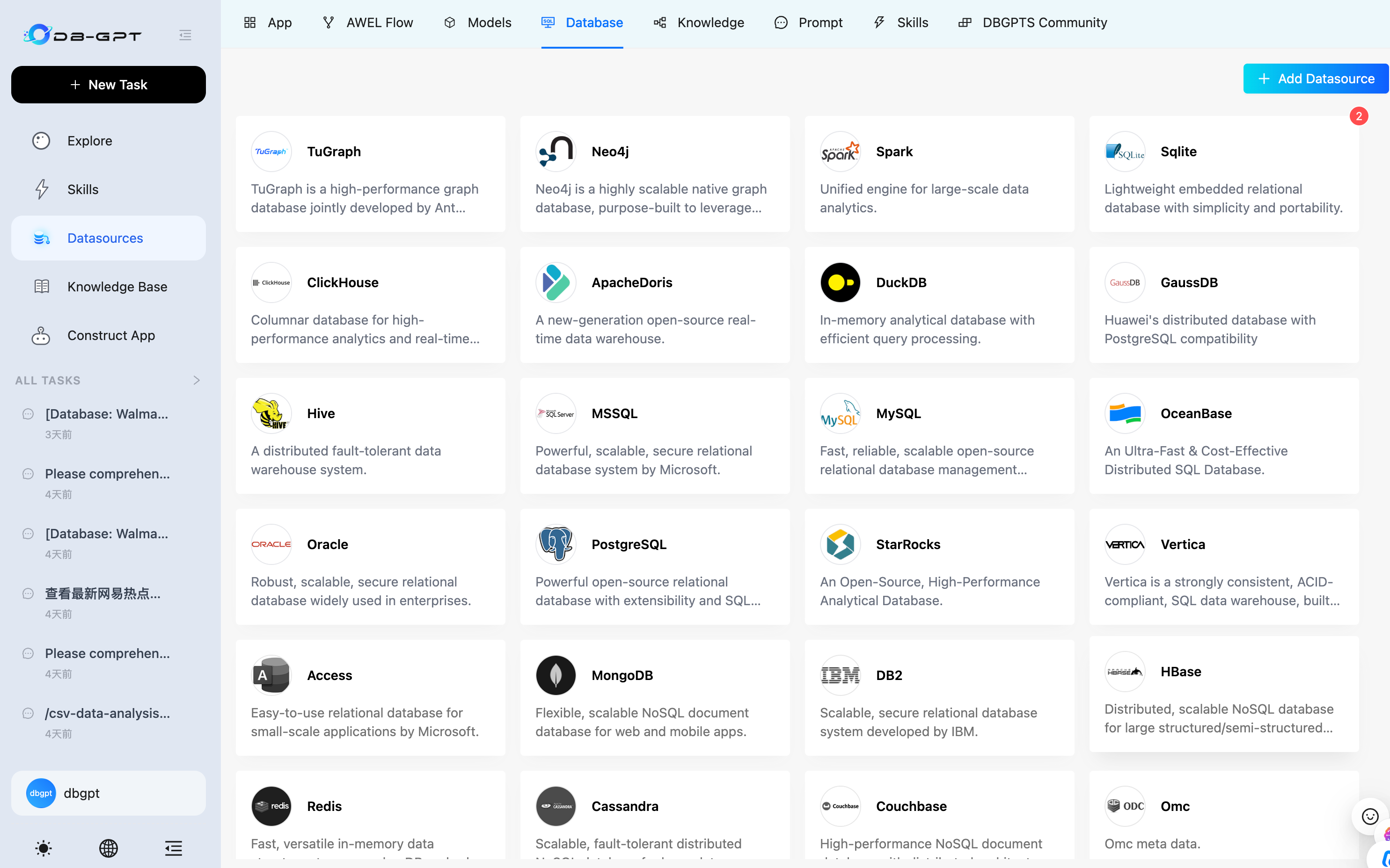 datasource